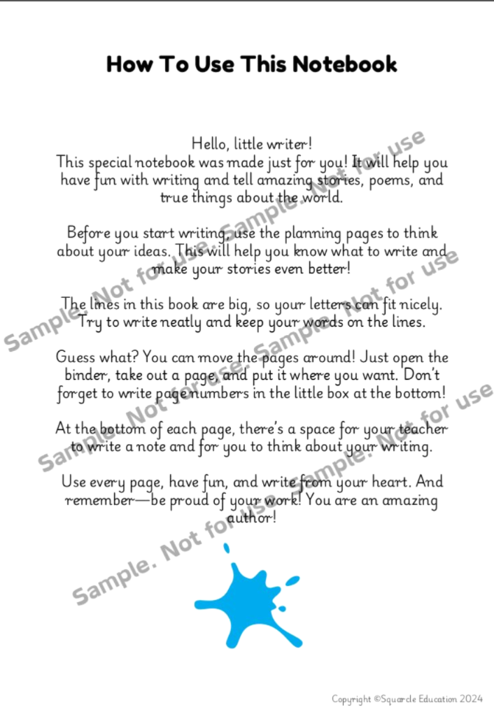 Sample page 1